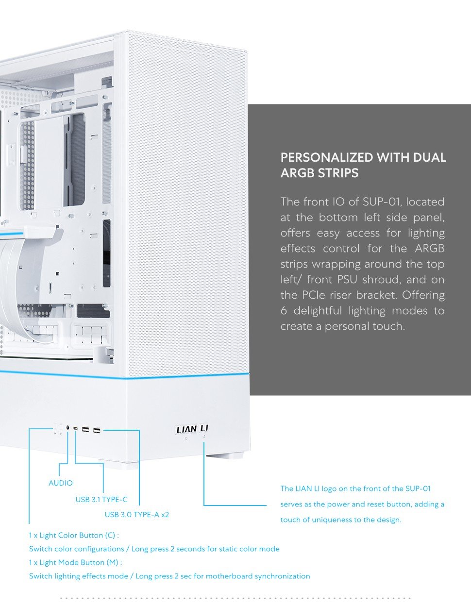 SUP01, SUP-01, LIAN LI, ITX case, case