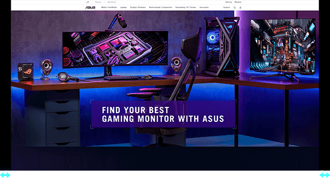 ASUS ROG Swift OLED PG27AQWP-W gaming monitor