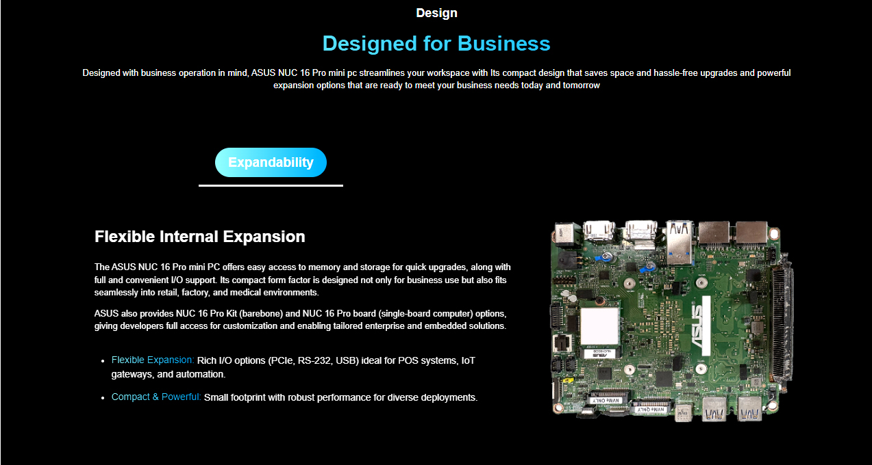 ASUS NUC 16 PRO