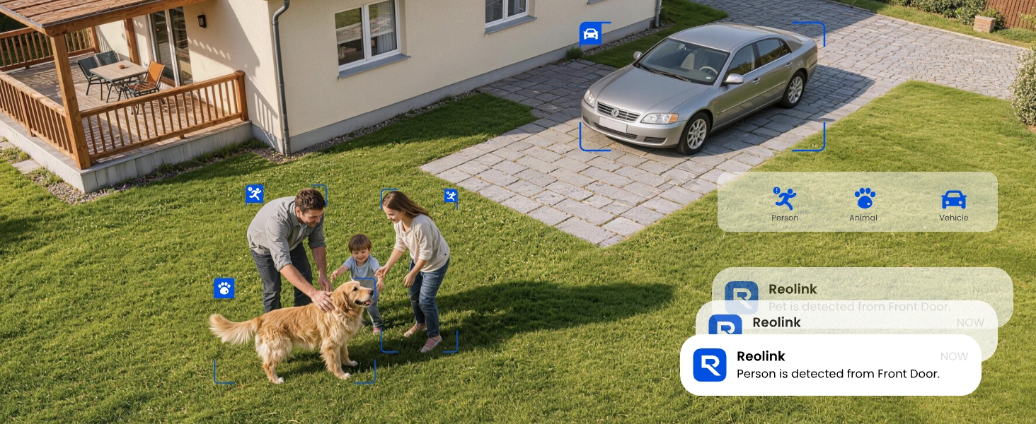 Reolink Argus 3 Pro - Samrt AI Detection