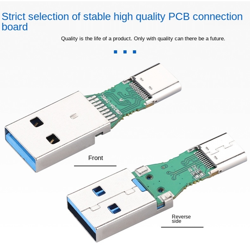 USB 3.1 GEN 2 Male to Type-C Female Adapter, USB A to USB C 3.1 Converter