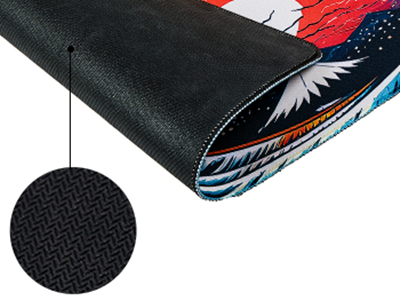 Q: Is the large mouse pads for desk waterproof? Is it easy to clean? A: The waterproof effect is ver
