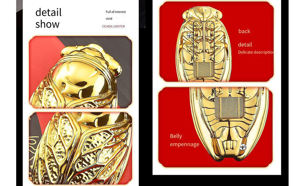 Metal material has a good hand feel