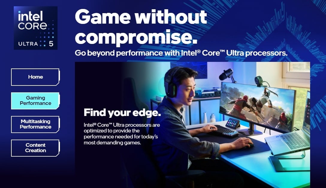 Intel Core Ultra 5 CPU features
