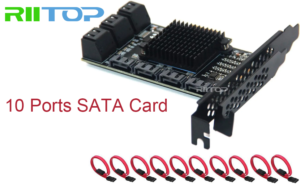 PCIe SATA Card 10 Port