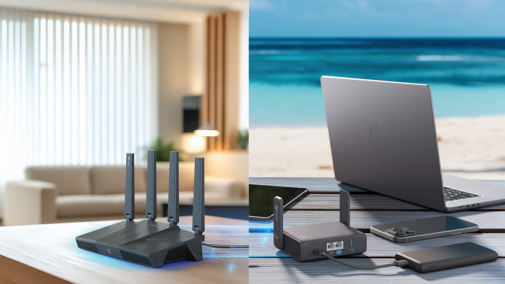 GL.iNet GL-BE9300 Flint 3 Tri-Band Wi-Fi 7 Router