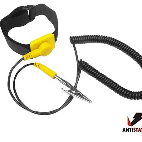 1 x Anti-static Work Mat 20 x Anti-static Labels 1 x ESD Wriststrap 1 x Grounding Cord