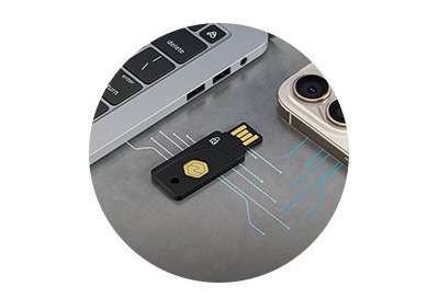 Kensington K64738WW VeriMark™ NFC+ USB-A Security Key