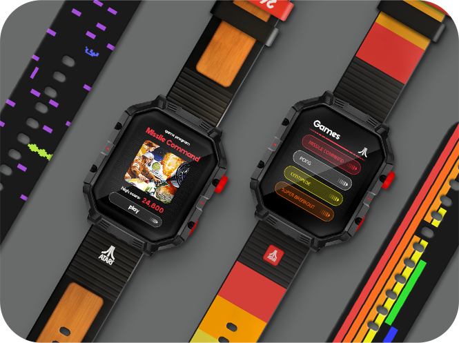 Atari 2600 Retro Gaming Smart Watch