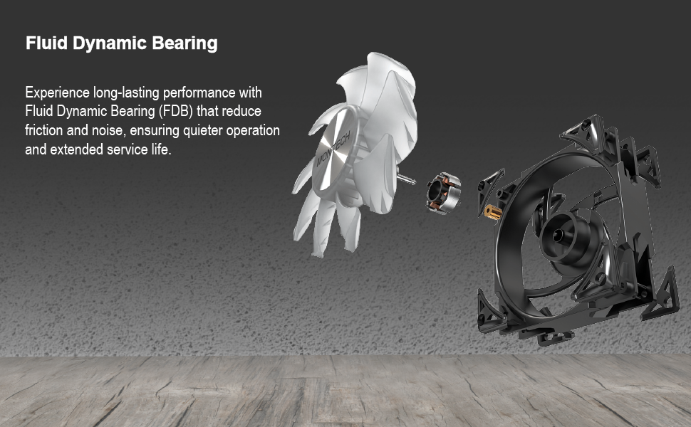 Metal PRO 12 Fan Bearing