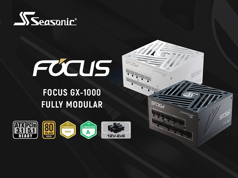 SeaSonic FOCUS GX-1000 White Power Supply