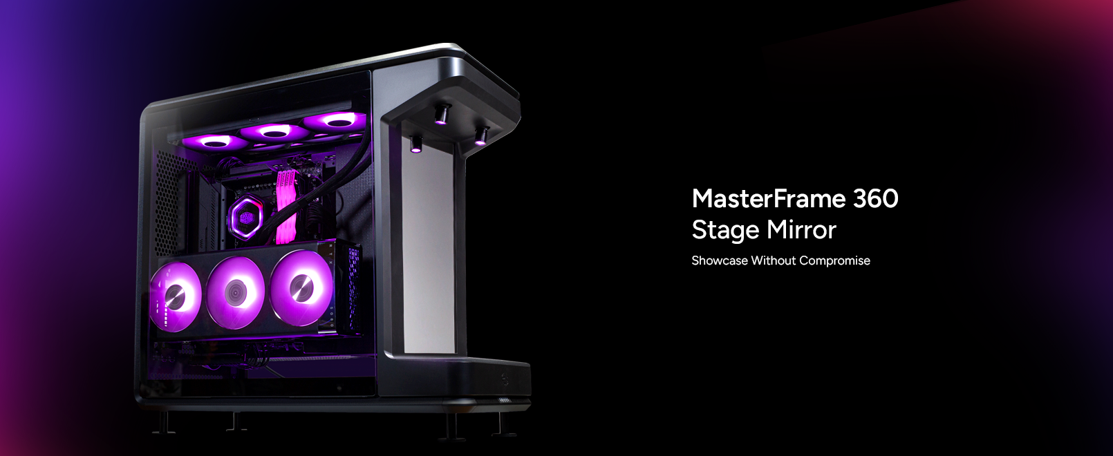 Cooler Master MasterFrame 360 Stage Mirror ATX Mid-Tower PC Case