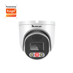 Tuya Smart APP 5.0MP WIFI POE Dome IP Camera Metal