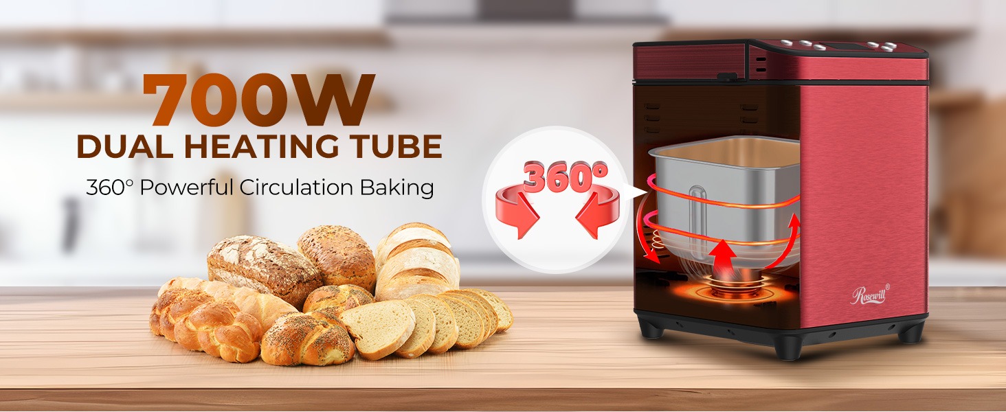 Rosewill RHBM-25001RD Bread Maker