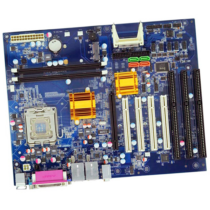 ATX Motherboard with ISA PCI Slots