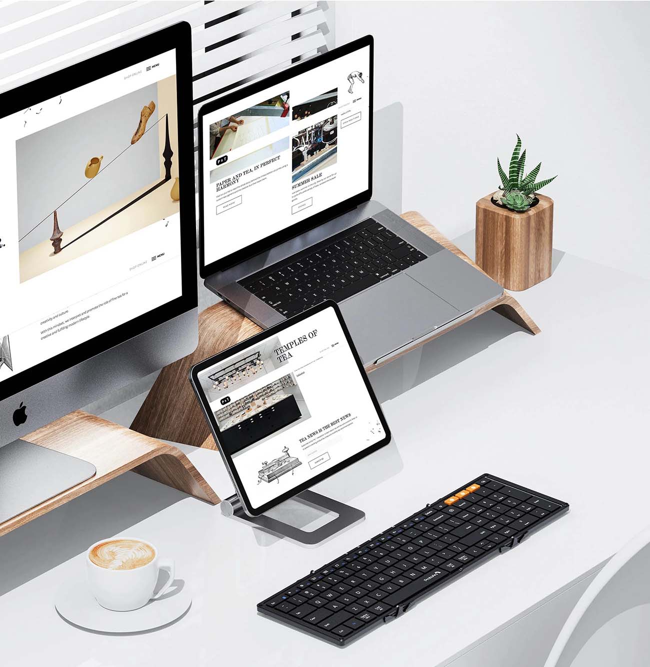 ProtoArc® XK01 Foldable Bluetooth Keyboard