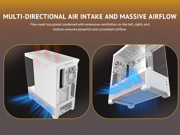 Antec C6 Wood White Mid-Tower Case