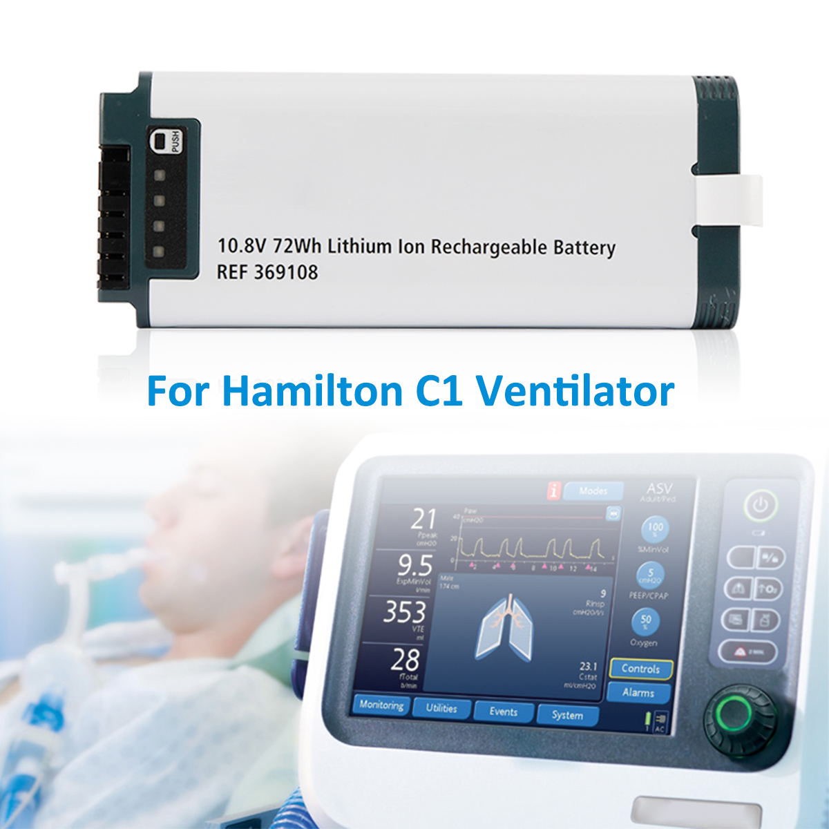 REF 369108 replacement battery