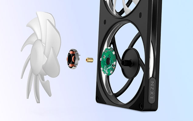 NZXT F120/140/360/420 Black/White RGB Case Fans