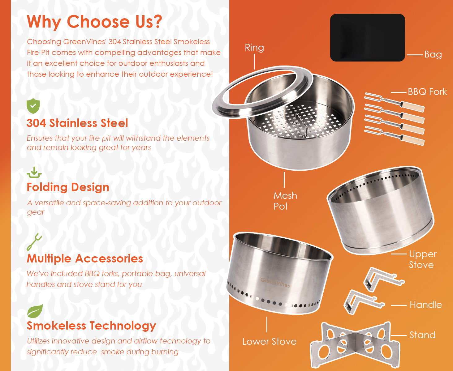 Smokeless Fire Pit