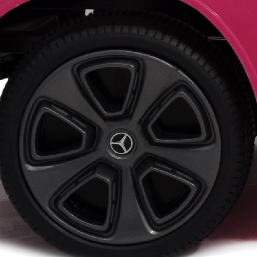 Plastic wheels, wheels ride on car, powered wheels, smooth ride