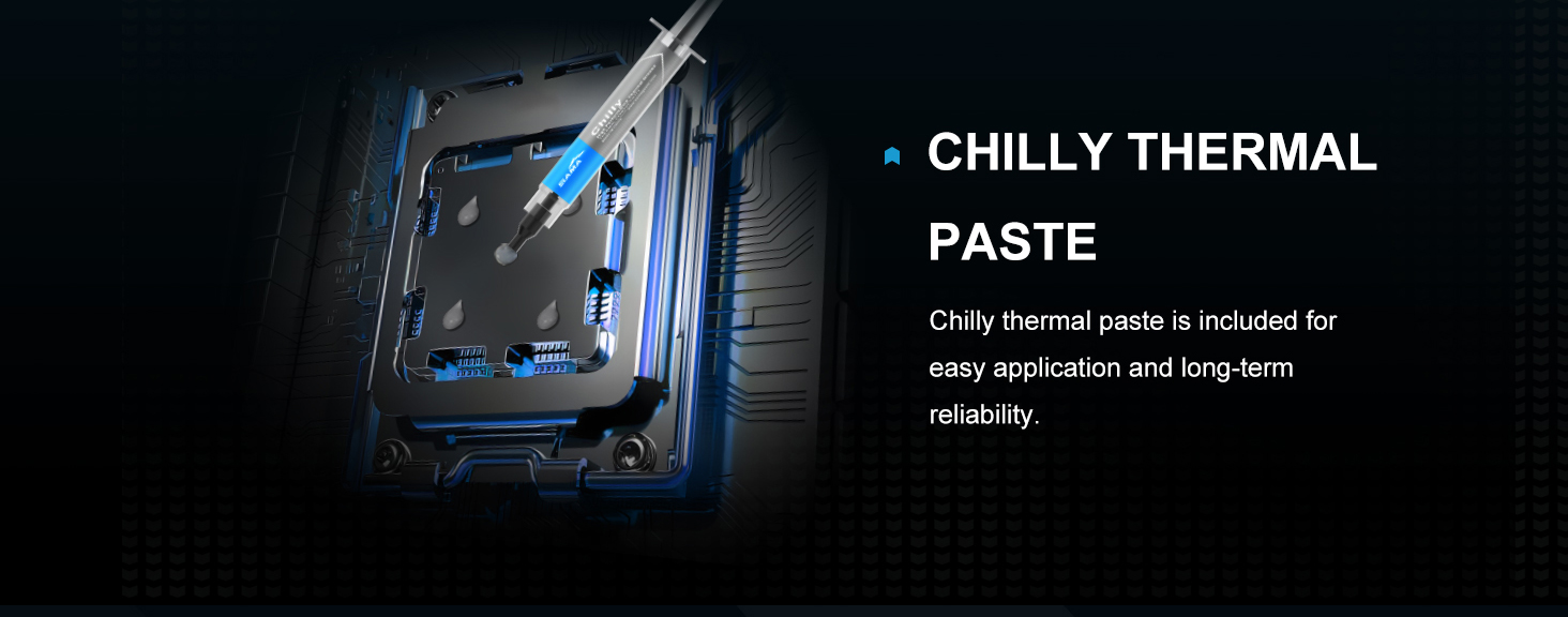 SAMA A40L Single-Tower CPU Air Cooler