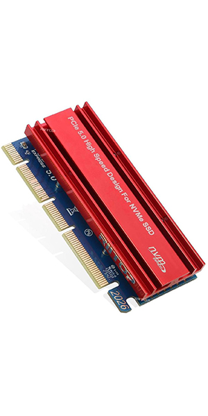 m.2 nvme to pcie x4 x8 x16 adapter