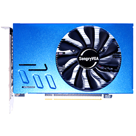 Scheda Video R7 350 4GB GDDR5 – 6 Uscite HDMI Native – Per Trading E Video Wall
