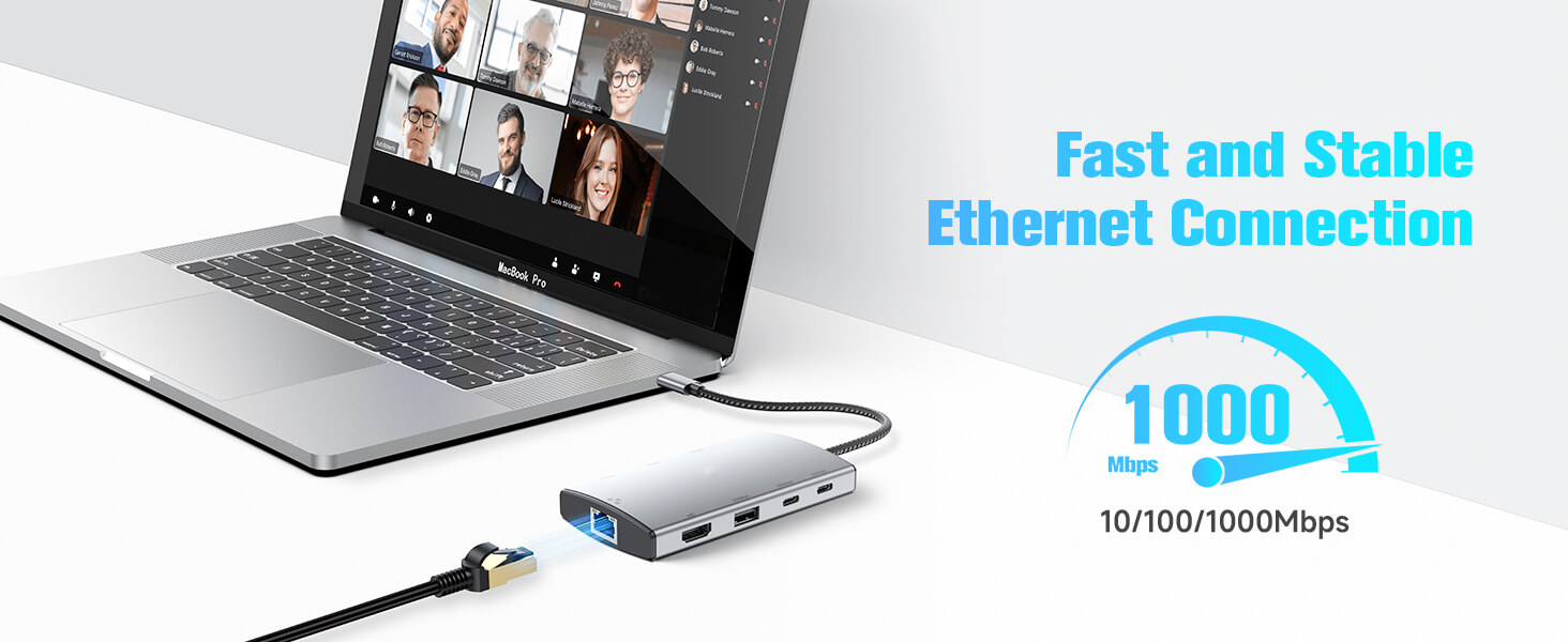 9-IN-1 Multifunction USB C hub (RSH-T09)  Features
