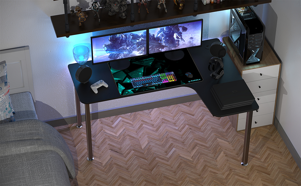 L SHAPED DESK