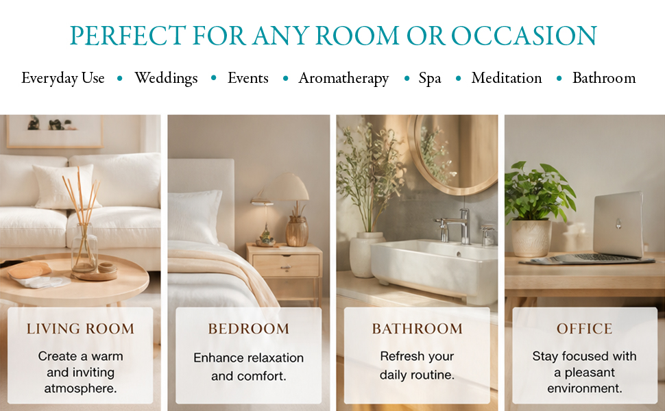 California rain perfect for any room or occasion