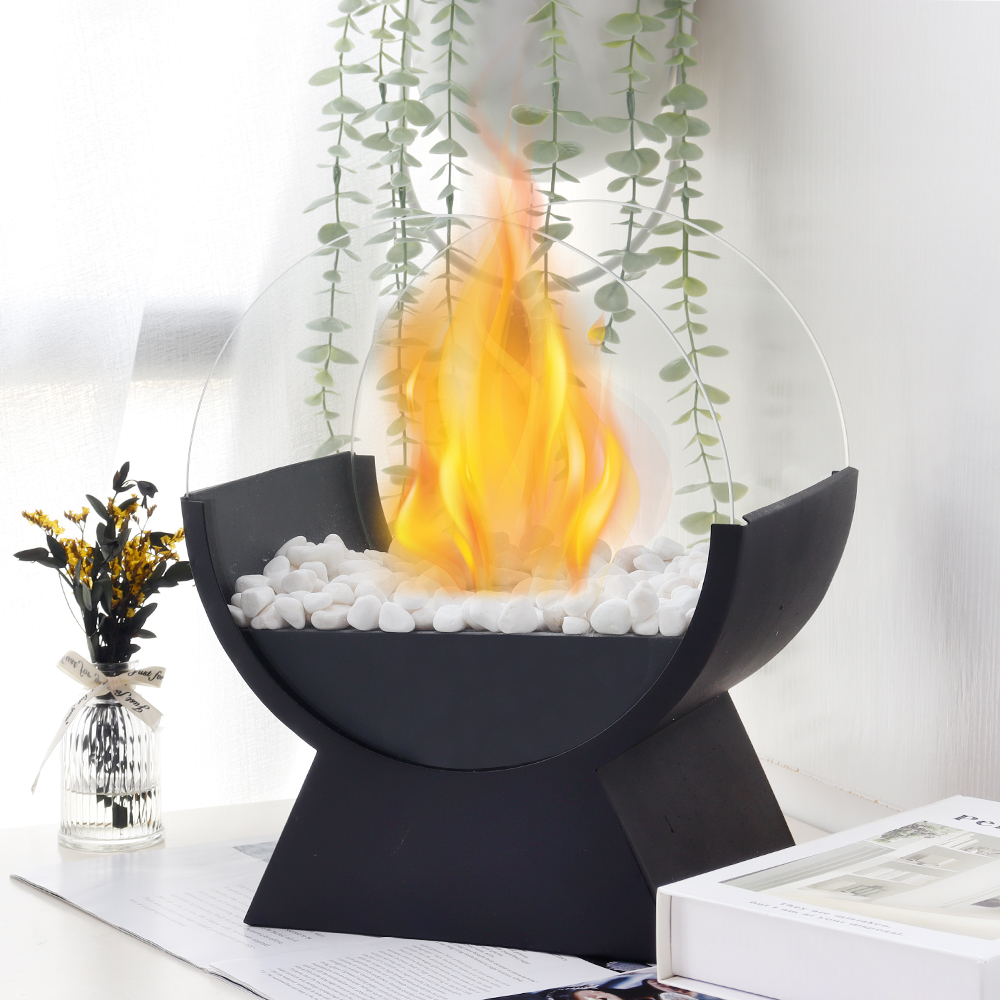 13.5 Tall Portable Tabletop Fireplace