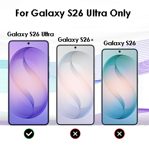 ZEROLEMON Battery Case for Galaxy S26 Ultra 10000mAh | 18W Charging Power| Full-edge Protection