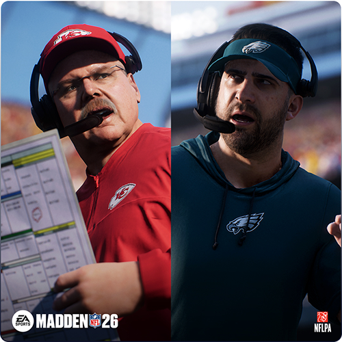 Madden NFL 26 Coach DNA feature showing NFL head coach making strategic decisions based on real coaching philosophy