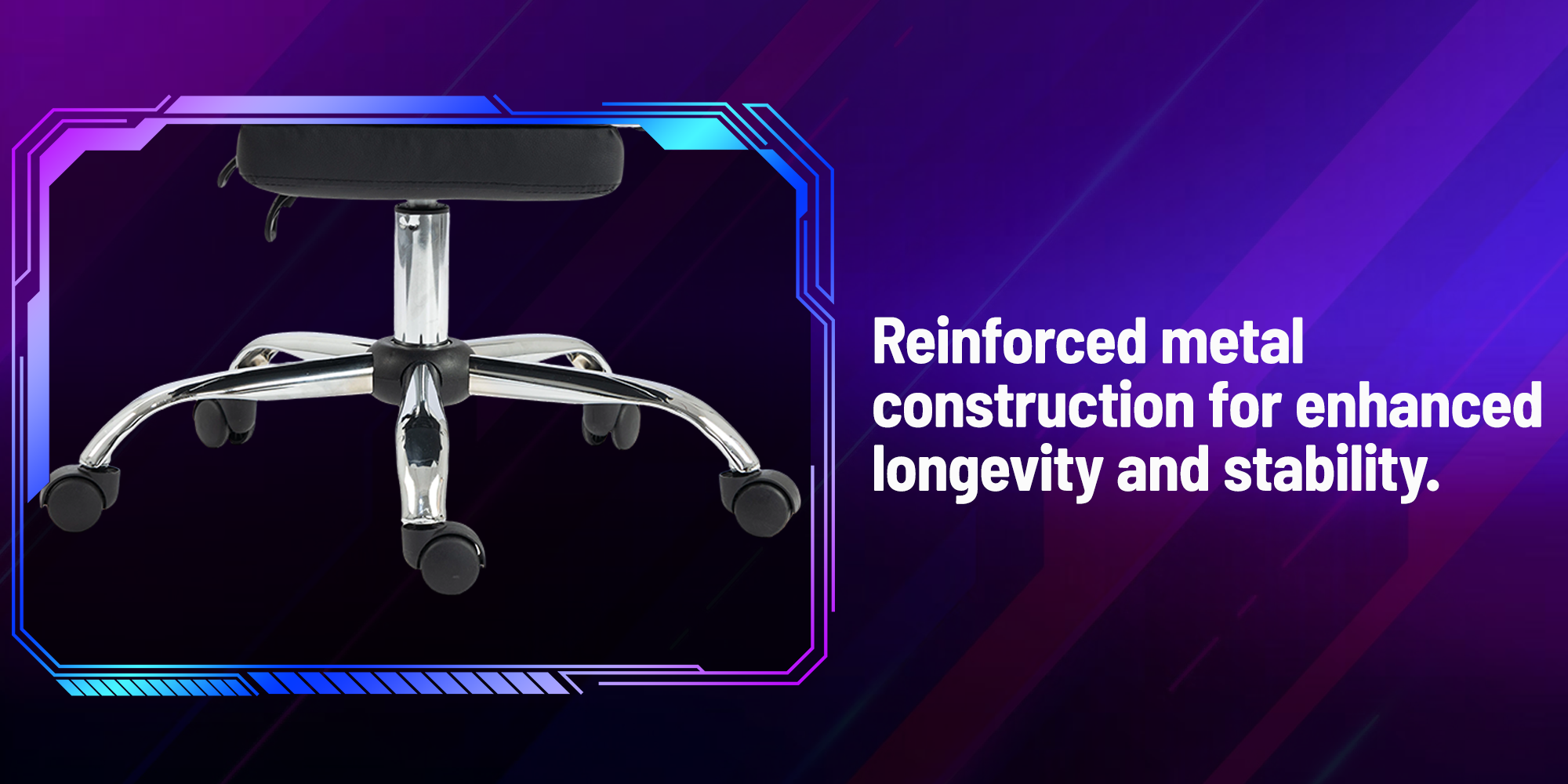 Reinforced metal construction