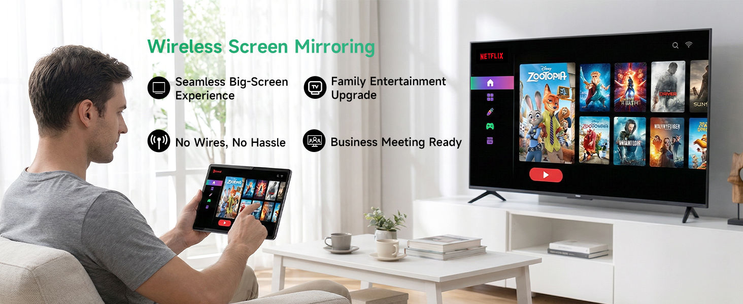 Wireless Screen Mirroring