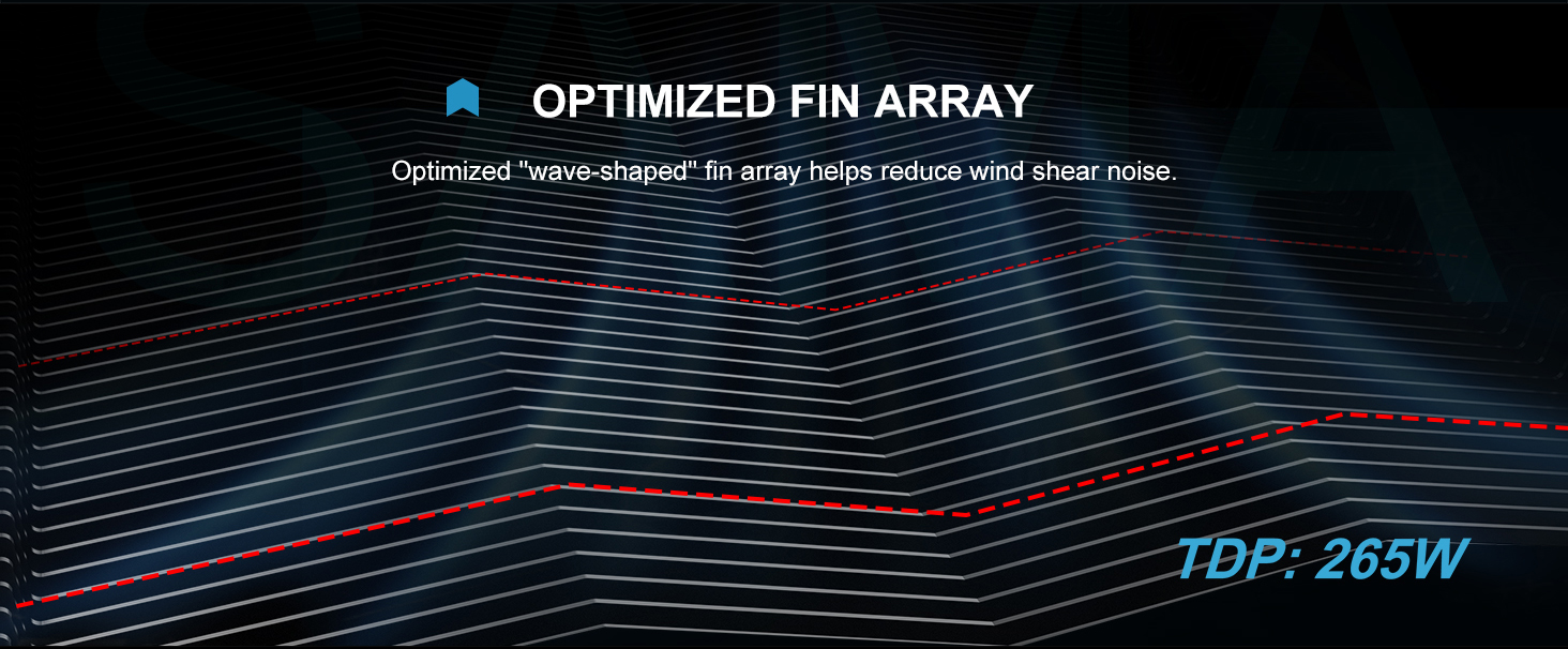 SAMA A60B Dual-Tower CPU Air Cooler Black