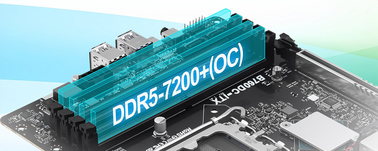 ASRock DeskSlim B760W Intel B760 Black Barebone System