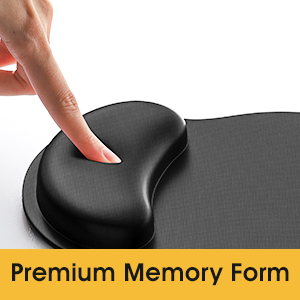 wrist support mouse pad