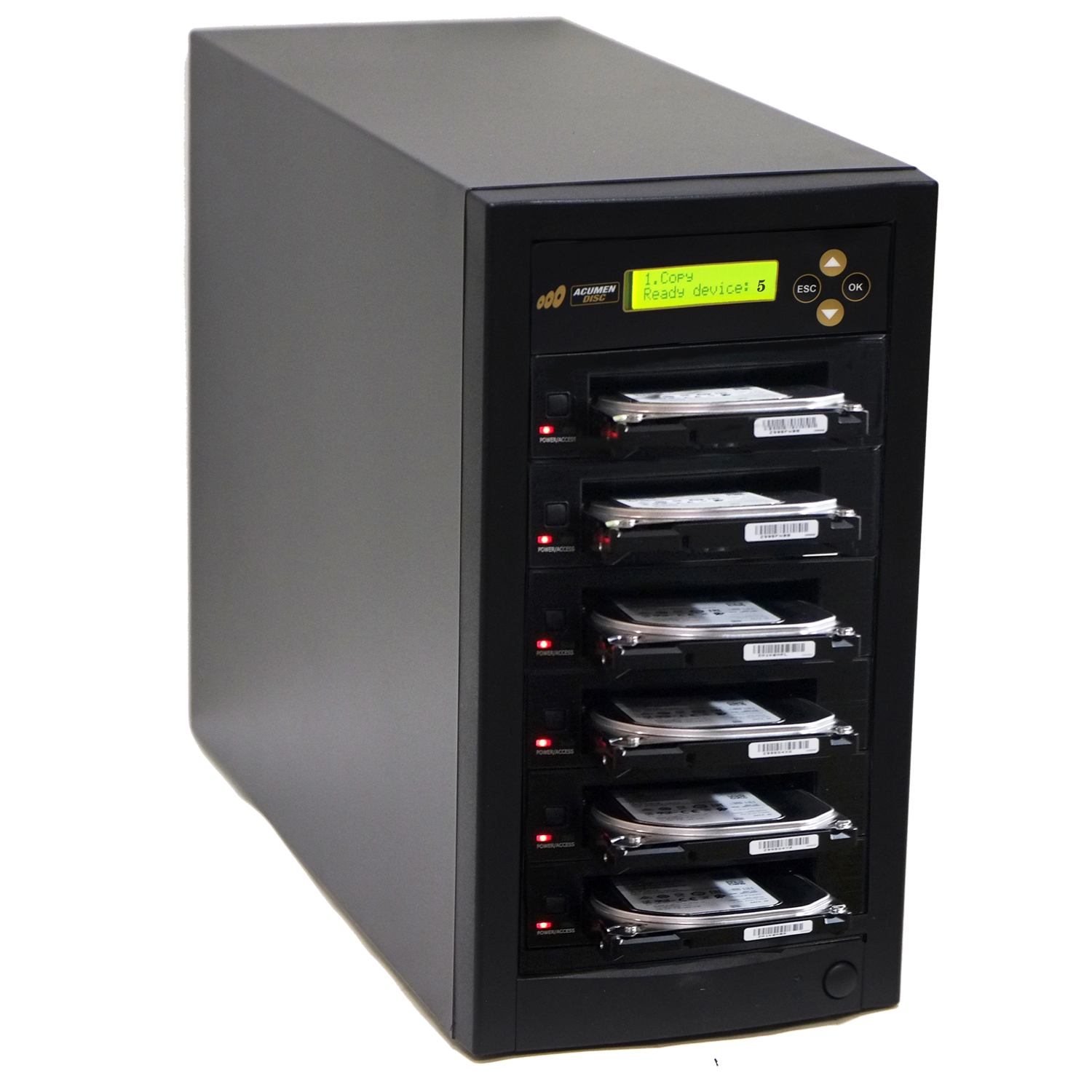 Acumen Disc Hard drive duplicator - hdd disk image copier and dod eraser
