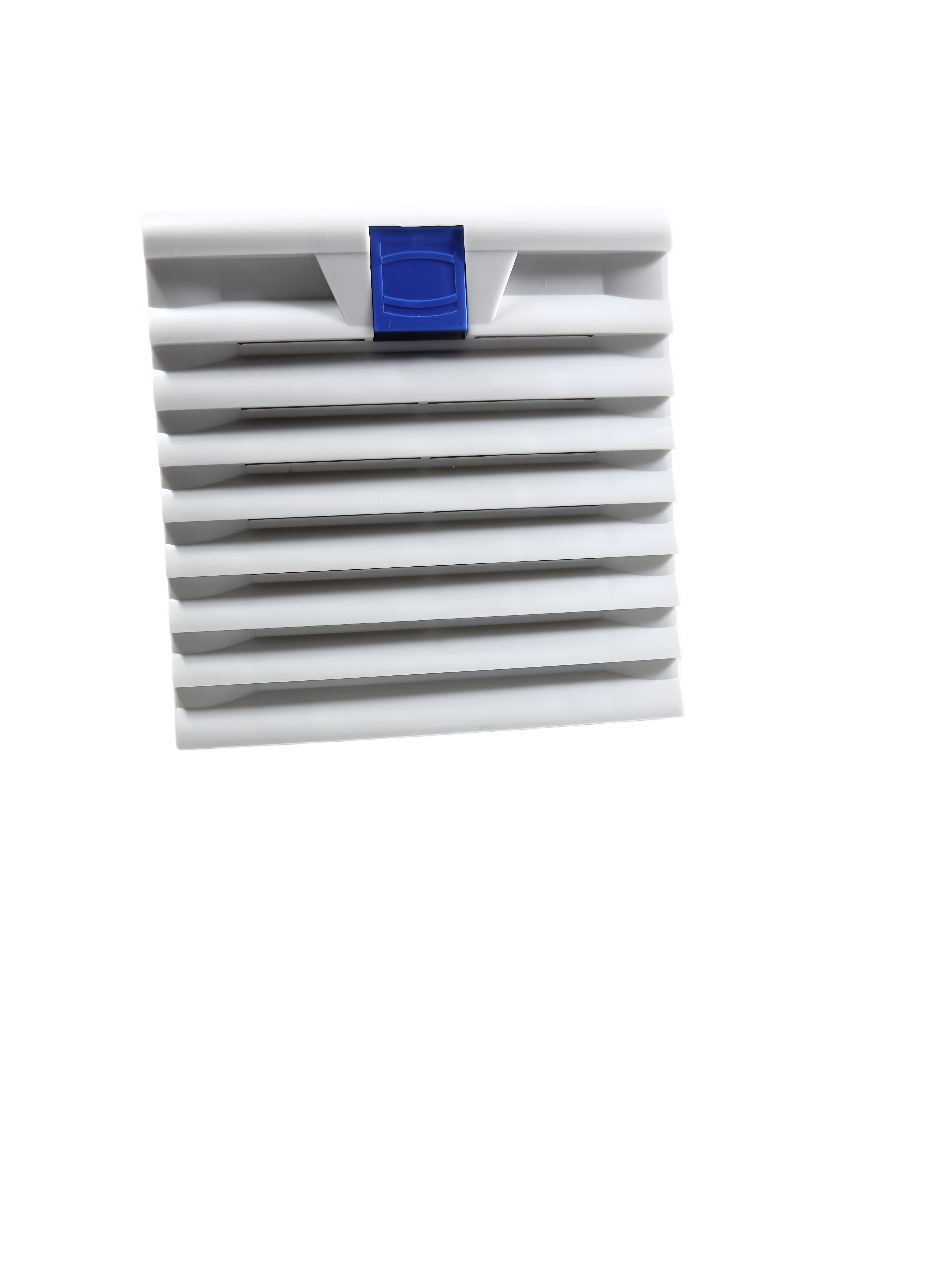 801EC8025 enclosure filter fan louvered front view
