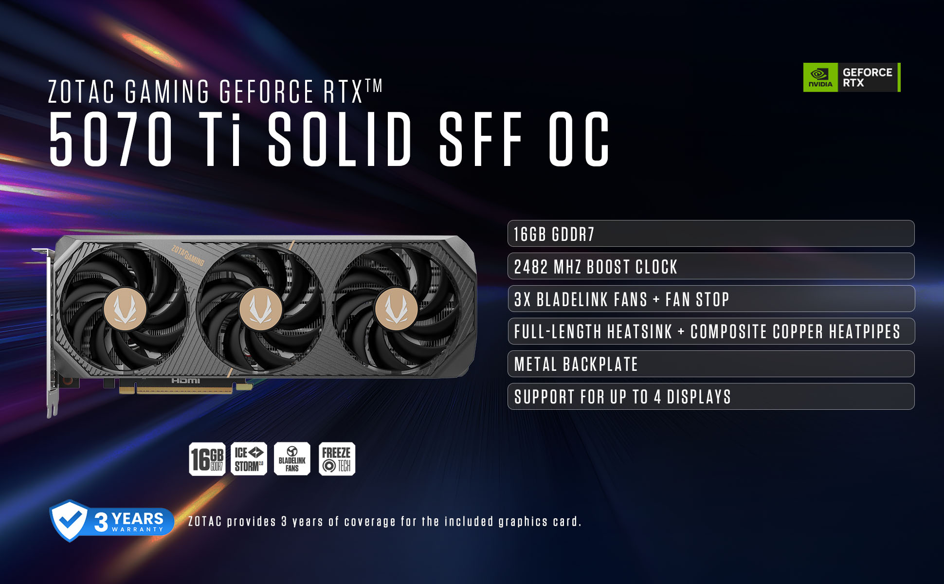 ZOTAC MEK 5070 Ti Gaming PC