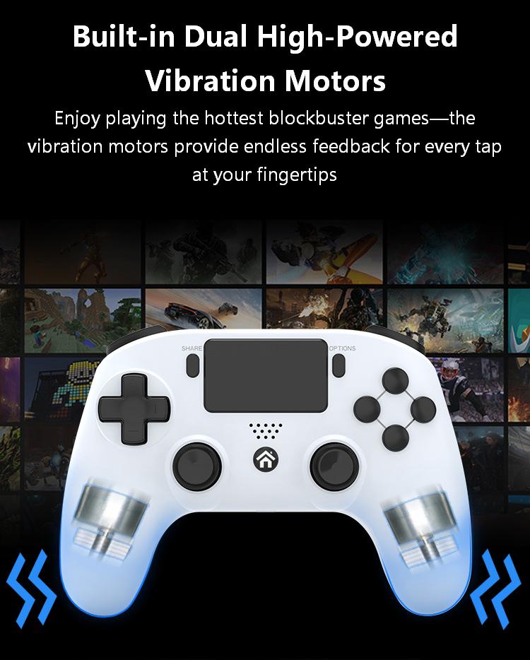 Built-in Dual High-Powered Vibration Motors