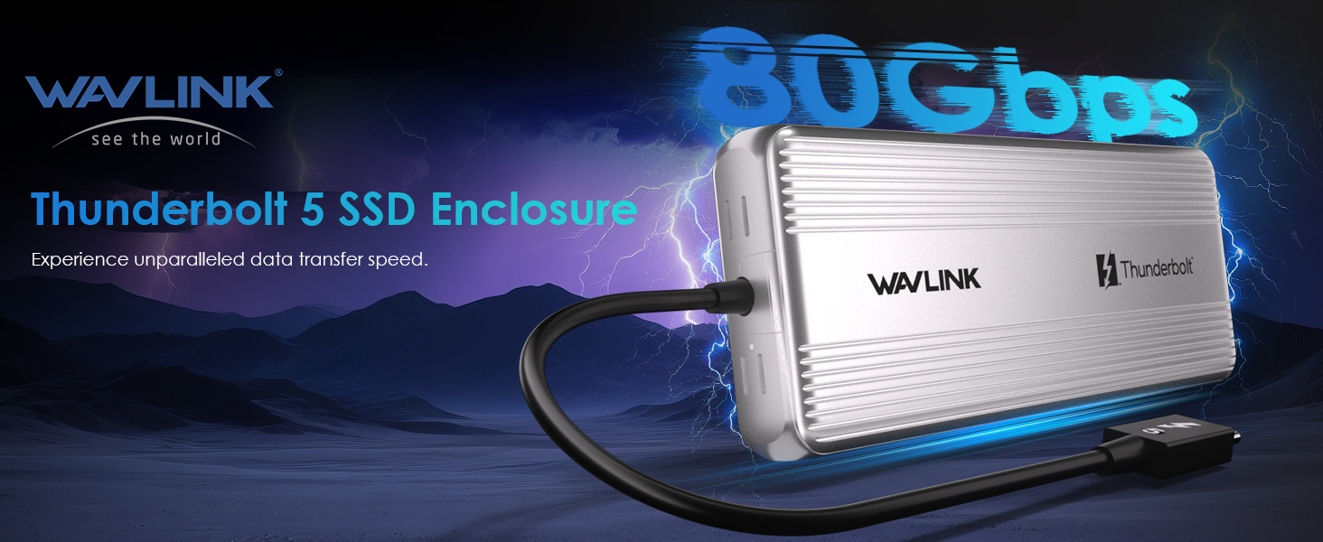 thunderbolt 5 ssd enclosure
