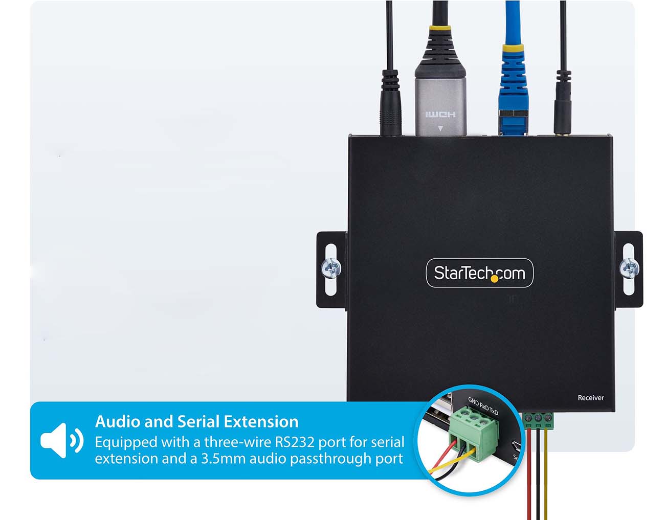 StarTech IH2006-KVM-EXTENDER HDMI KVM Extender Over IP Network
