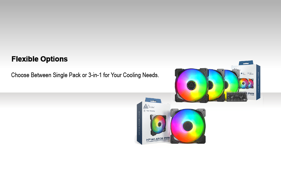 HP140 Single or 3in1 Pack