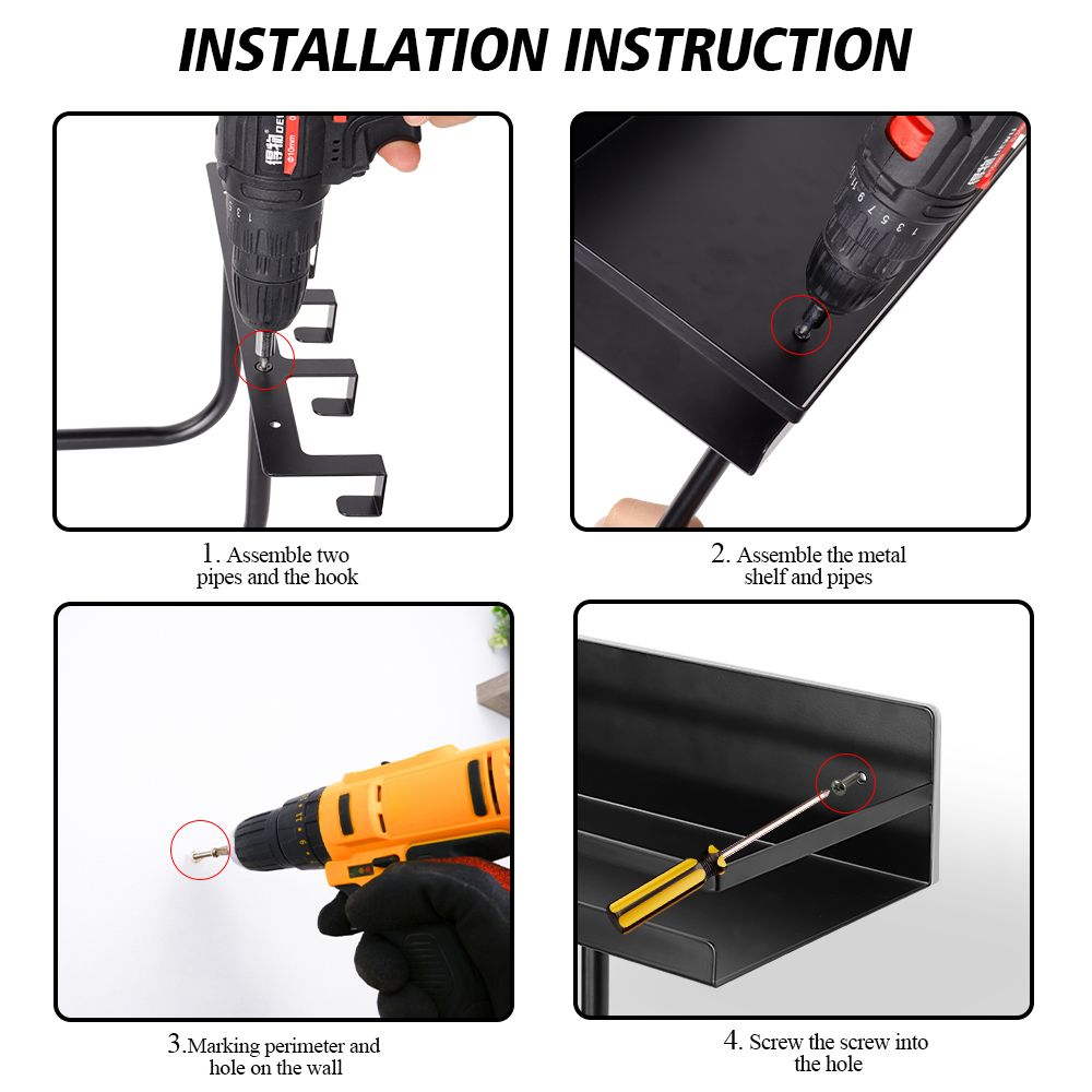 Easy Installation Towel Rack