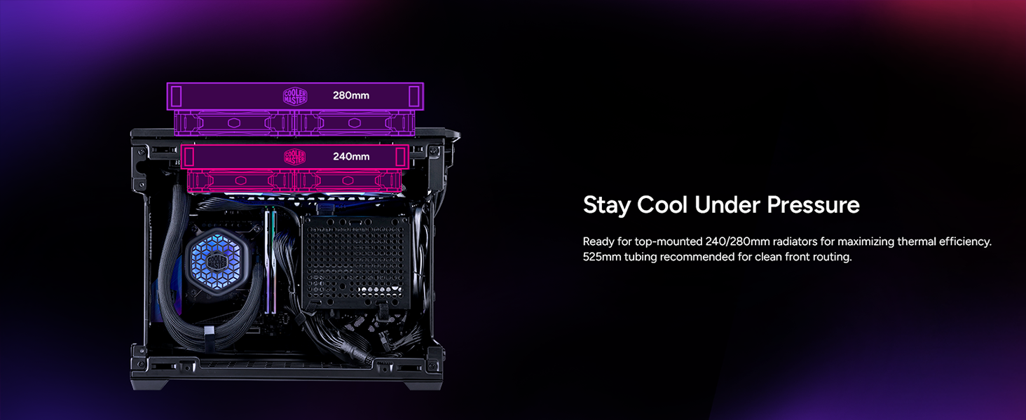 Cooler Master NR200P V3 Mini-ITX PC Case