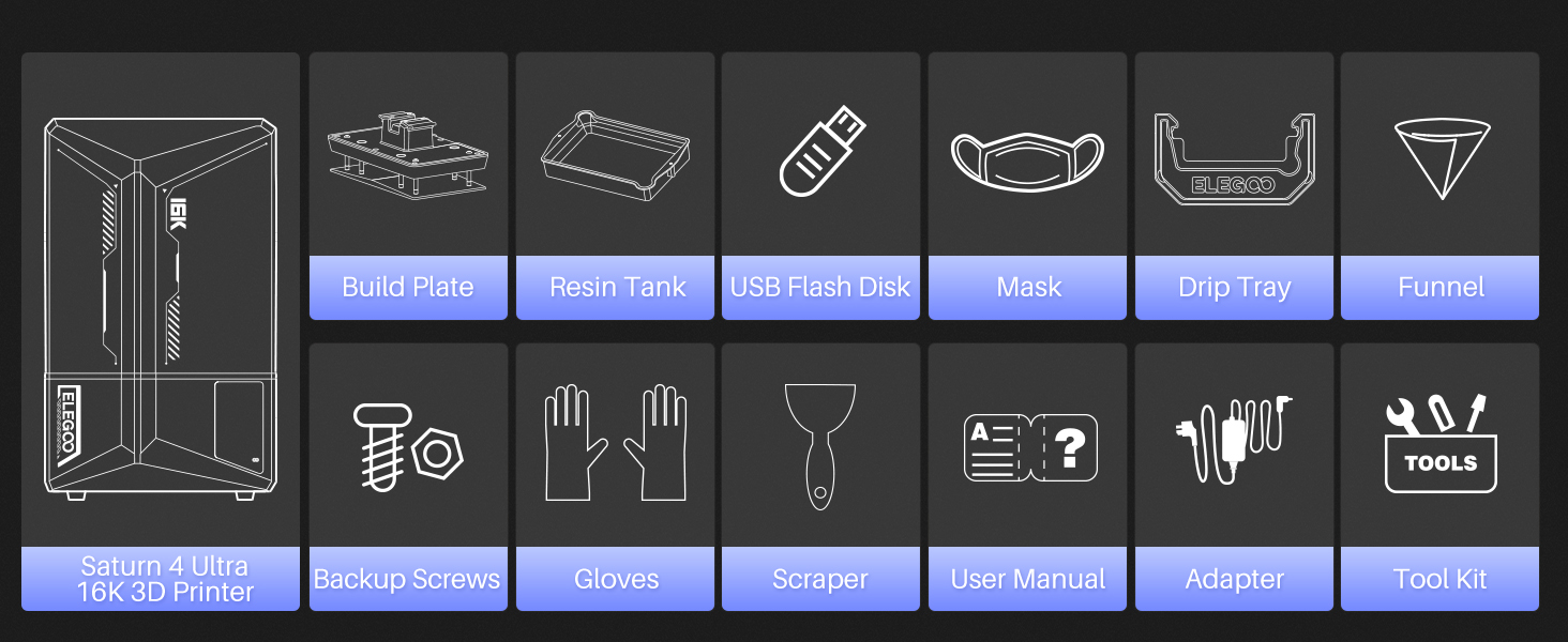 elegoo resin 3d printers