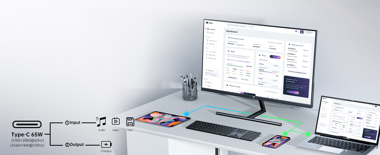 KTC 27 Inch 5K Computer Monitor